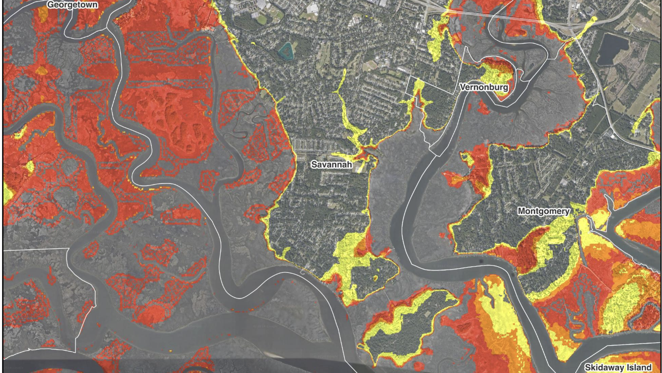 Sea Level Rise Map